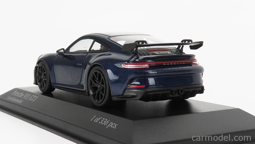 MINICHAMPS 410069206 Scale 1/43 | PORSCHE 911 992 GT3 COUPE 2020 BLUE MET