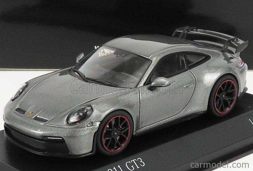 MINICHAMPS 410069205 Scale 1/43 | PORSCHE 911 992 GT3 COUPE 2020 GREY MET