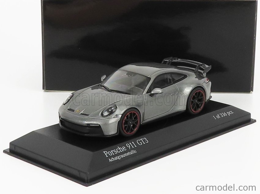 MINICHAMPS 410069205 Scale 1/43 | PORSCHE 911 992 GT3 COUPE 2020 GREY MET