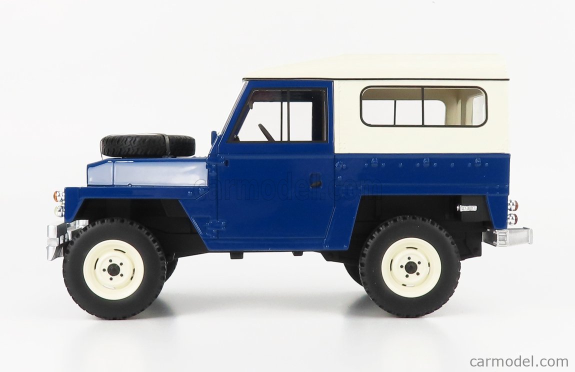 Details about   BOS 1/18 Land Rover Light weight Series III 1973 blue & white BOS382 Resin Model 