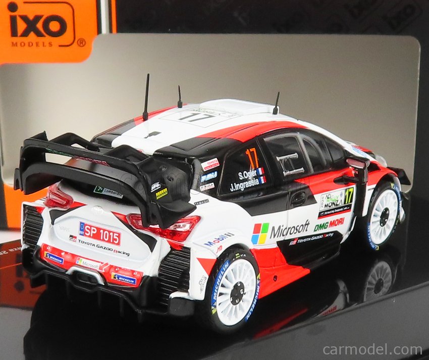 IXO 1/43 Toyota Yaris WRC #9 Rally Ltalia Sardegna 2018 RAC678 Limited Edition 
