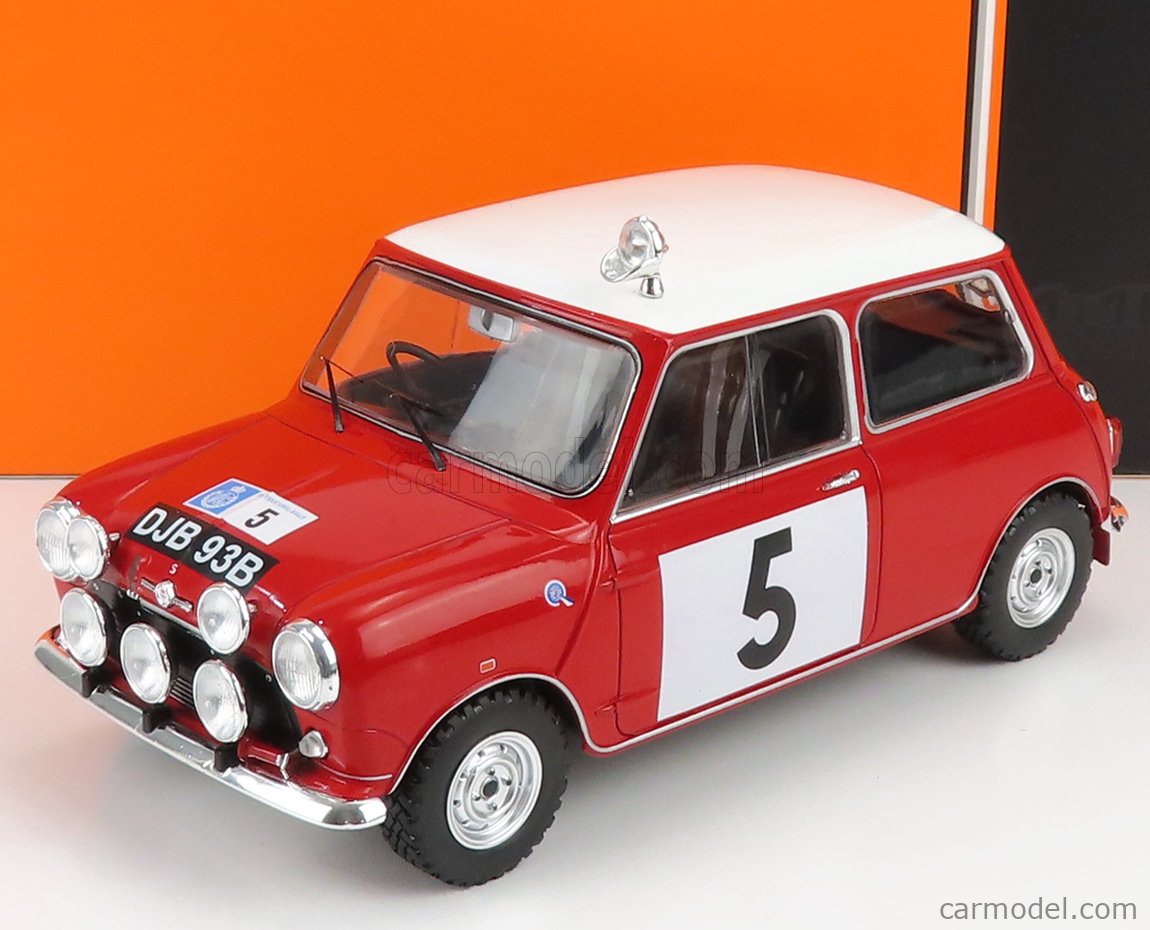Mini Cooper S 1965 N°40 - Rallye T. Mäkinen - Altaya Ixo 1/18 - Neuf Sous Boîte