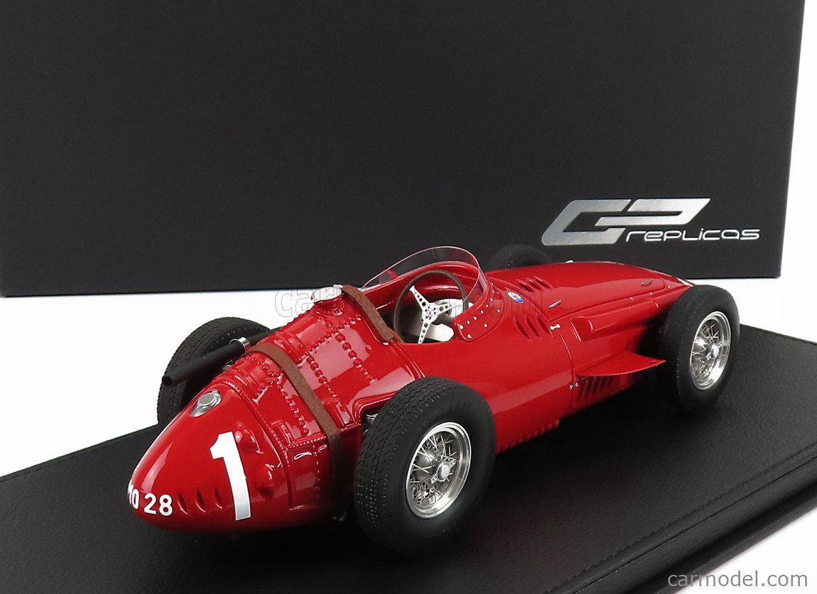 MASERATI - F1 250F N 1 WINNER GERMANY GP JUAN MANUEL FANGIO 1957 WORLD  CHAMPION - CON VETRINA - WITH SHOWCASE