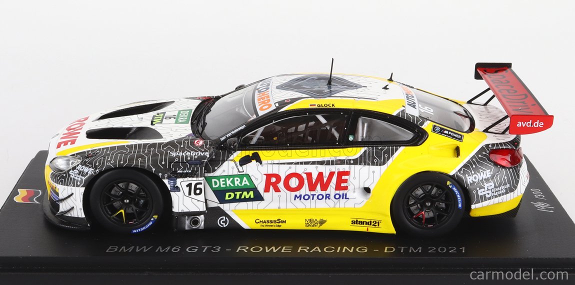 SPARK-MODEL SG797 Масштаб 1/43 | BMW 6-SERIES M6 GT3 TEAM ROWE RACING N ...