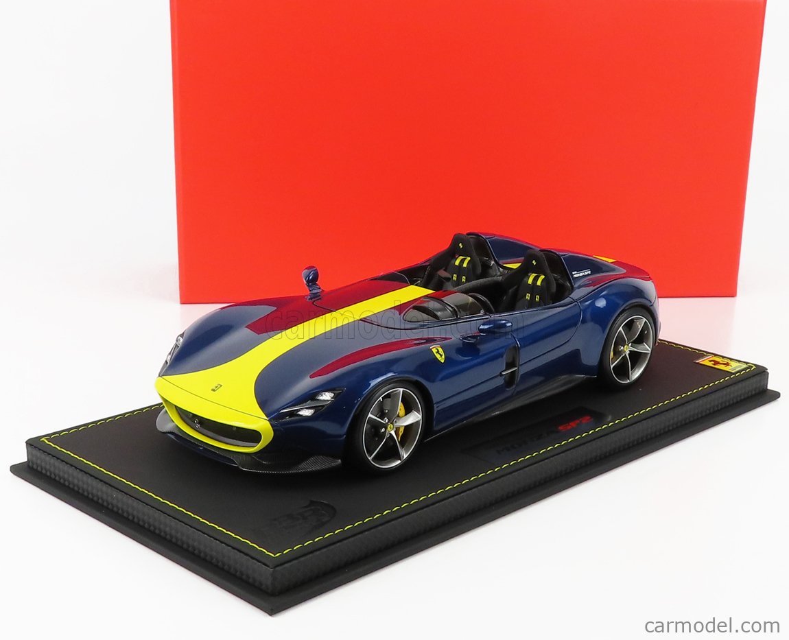 FERRARI - MONZA SP2 ICONA 2018 - CON VETRINA - WITH SHOWCASE