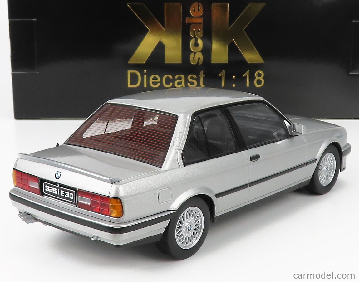 BMW E30 325i M-Package 1987 Silver KK Scale KKDC180741