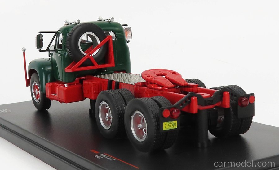Mack B61 Trattore Camion 3 Assi 1953 - Modello In Scala 1:43, Rosso, IXO - Edizione Limitata Nuova