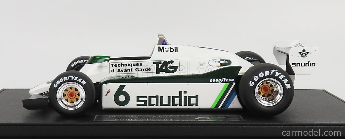 GP REPLICAS GP121B Scale 1 18 WILLIAMS F1 FW08 N 6 WINNER SWISS GP 