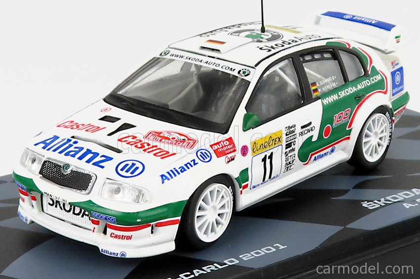 EDICOLA RMIT030 Scale 1/43 | SKODA OCTAVIA WRC N 11 RALLY MONTECARLO ...