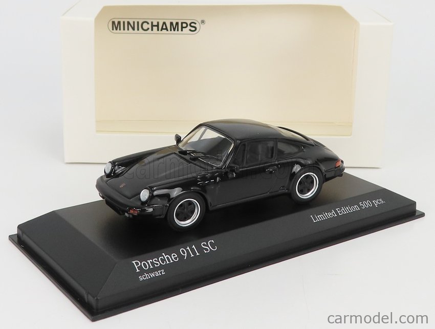 MINICHAMPS 943062096 Scale 1/43 | PORSCHE 911 SC COUPE 1979 BLACK