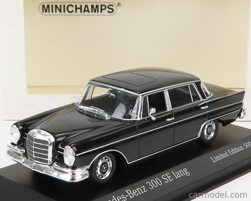 Mercedes-Benz 300 SE fusée d'orange 01h43 Ixo