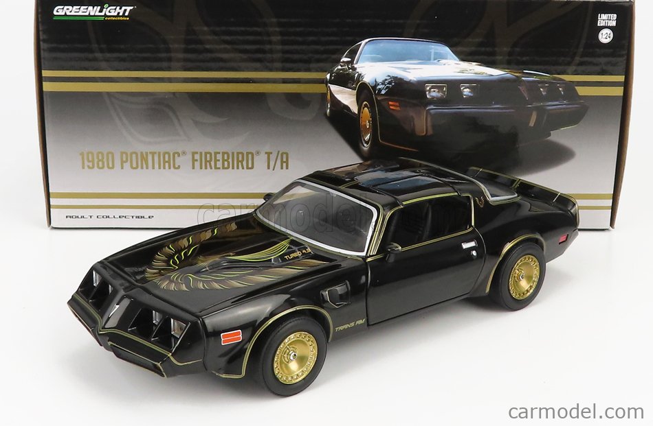 GREENLIGHT 84037 Scale 1/24 | PONTIAC FIREBIRD TURBO 4.9L TRANS-AM 1980 ...