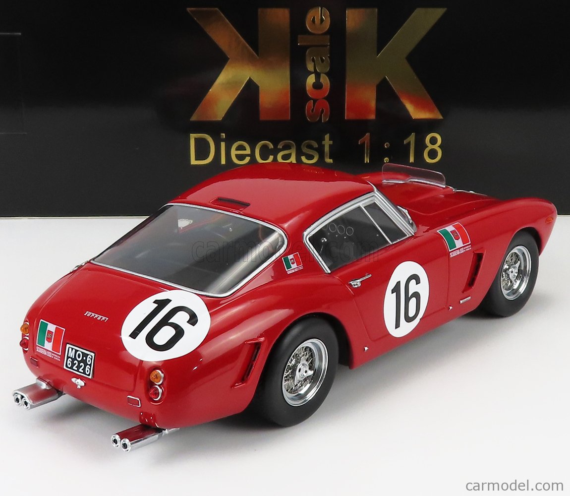 KK-SCALE KKDC180863 Scale 1/18 | FERRARI 250GT SWB 3.0L V12 TEAM ...