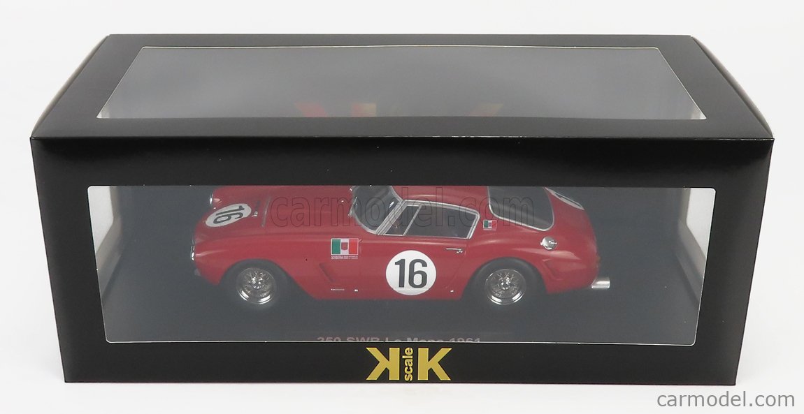 Ferrari 250 GT SWB n° 14 3ème 24h Le Mans 1961 1/18 KK Scale