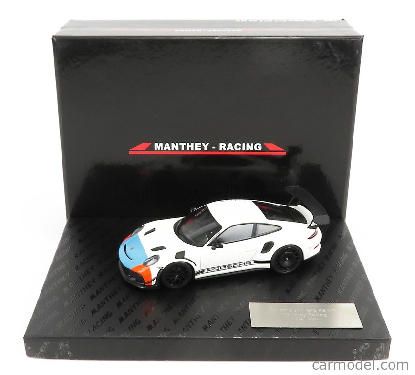 Porsche 911 991 GT3 RS Manthey Demo Run Goodwood Giftbox 1:43 Minichamps 