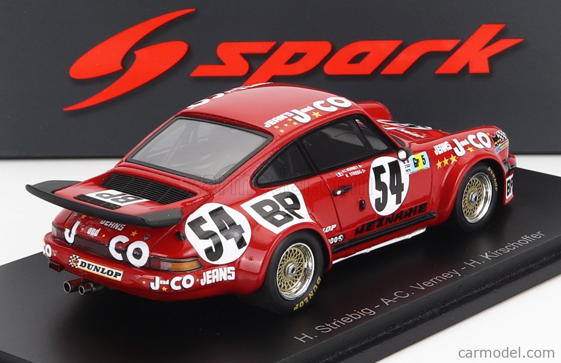 SPARK-MODEL S9819 Echelle 1/43 | PORSCHE 934 3.0L F6 TEAM GELO RACING TEAM N 57 24h LE MANS 1976