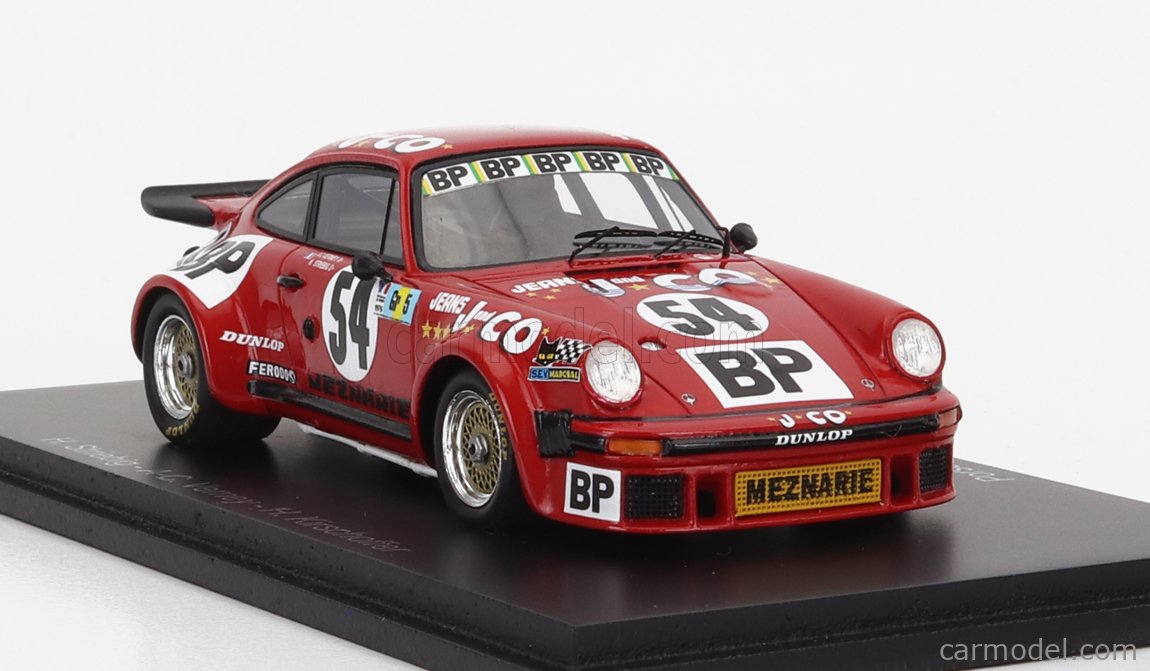 Miniature Spark 1/43 Porsche 934 - Le Mans 1979 - Résine Grise