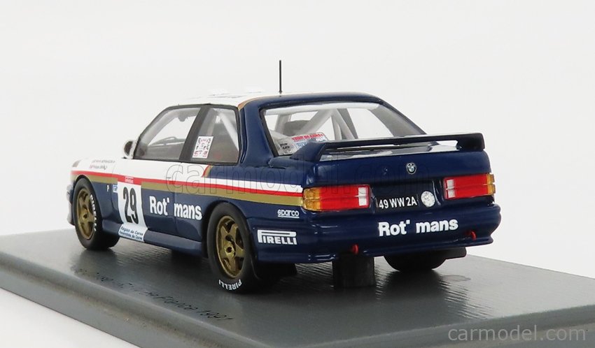 SPARK-MODEL S8489 Escala 1/43 | BMW 3-SERIES (E30) N 29 RALLY TOUR DE ...