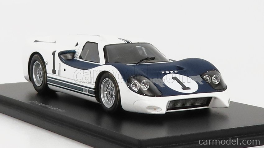 SPARK-MODEL S8084 Scale 1/43 | FORD USA GT J N 1 TEST 24h LE MANS 1966 ...