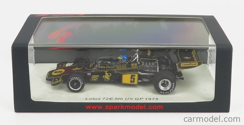 再入荷！】 1/43 S7298 ロータス 5位 1975 アメリカGP No.5 72E