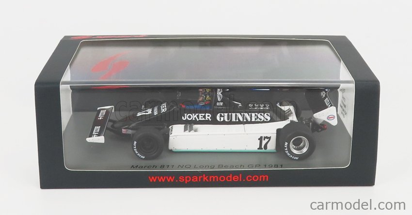 Modèle réduit March 811 N°17 Gp San Marino 1981 Eliseo Salazar 1/43