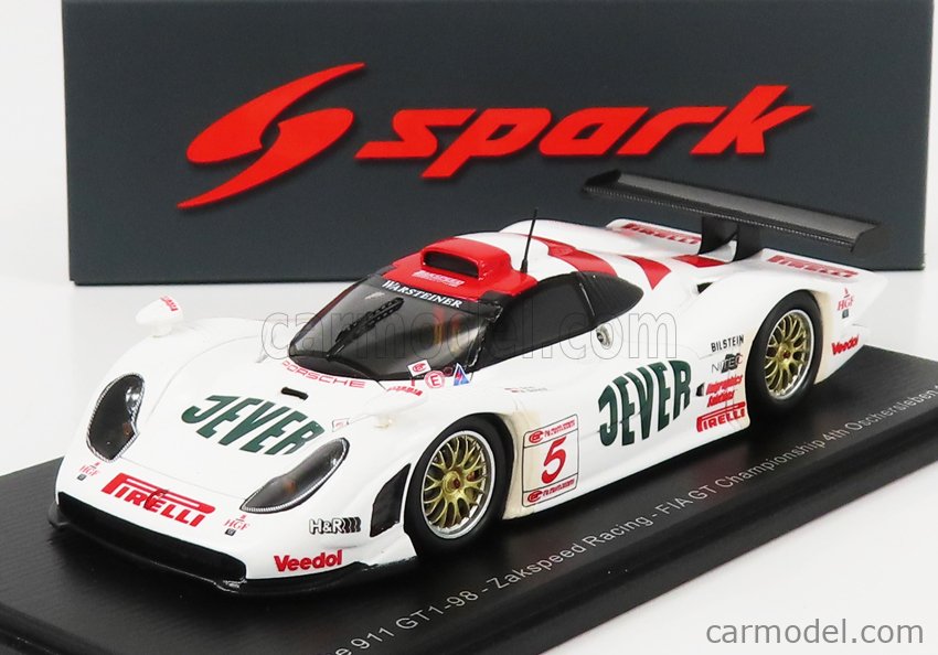 スパーク S5995 1/43 Porsche 911 GT1-98 No.5 Zakspeed Racing FIA GT