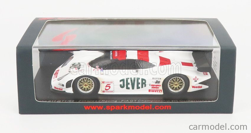 スパーク S5995 1/43 Porsche 911 GT1-98 No.5 Zakspeed Racing FIA GT