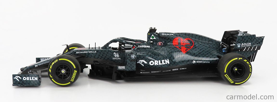 ALFA ROMEO - F1 C39 TEAM RACING ORLEN N 0 VALENTINE LIVERY 14.02.2020  K.RAIKKONEN