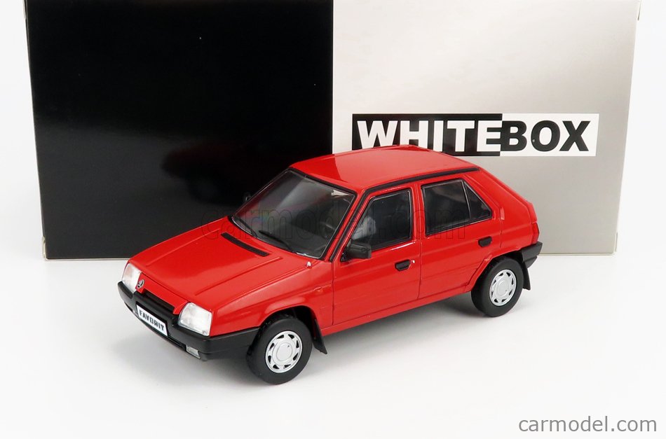 WHITEBOX WB124092 Scale 1/24 | SKODA FAVORIT 1989 RED