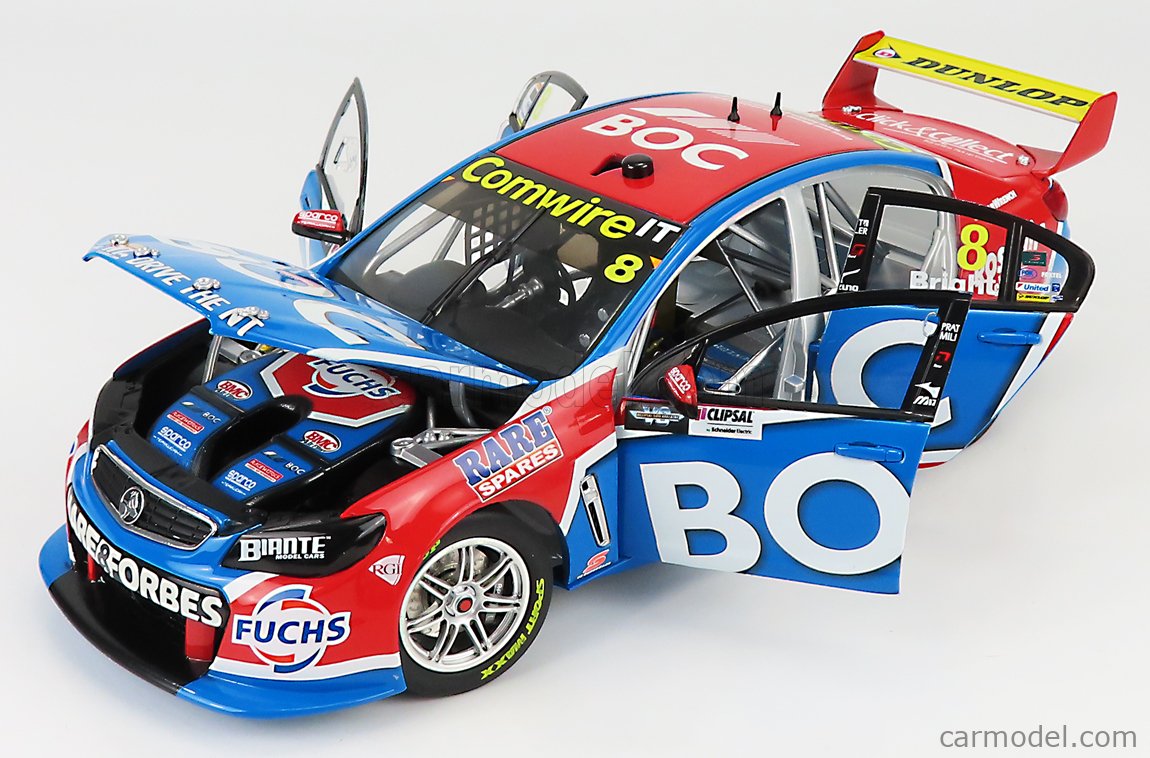 BIANTE MODEL CARS B18H16C Escala 1/18 HOLDEN VF COMMODORE V8 TEAM BOC