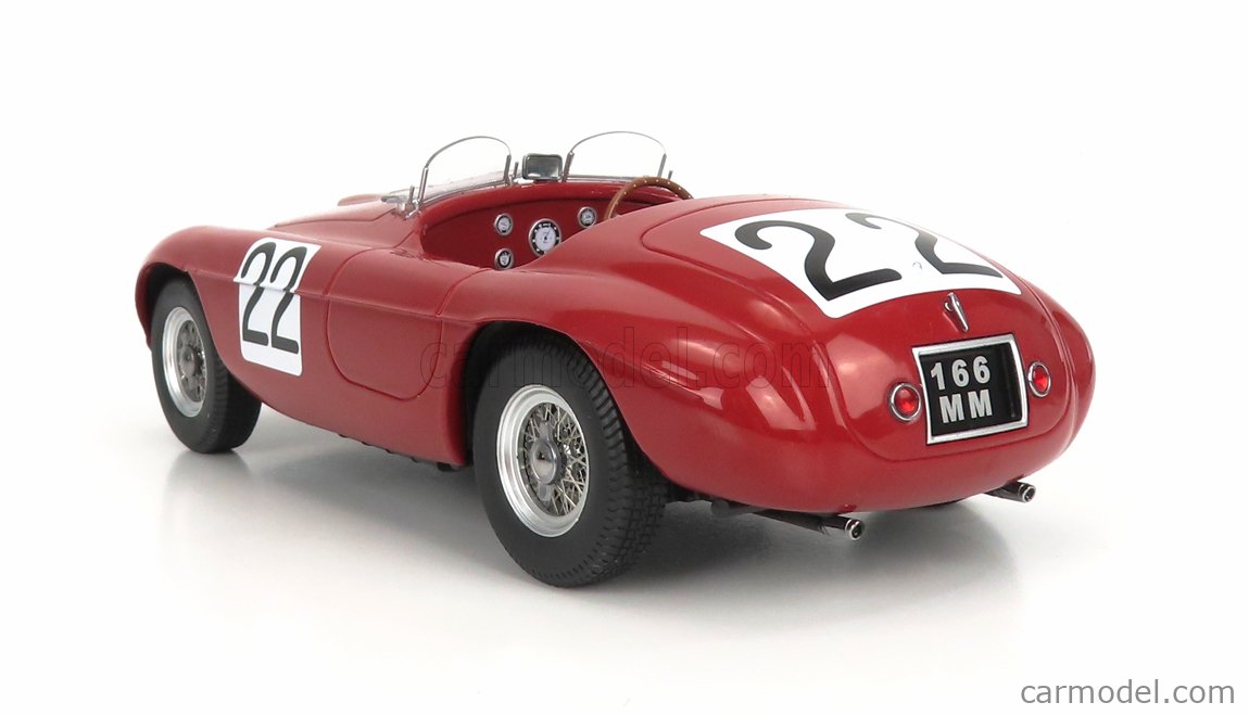 FERRARI - 166MM BARCHETTA 2.0L V12 SPIDER TEAM PETER MITCHELL-THOMSON N 22  WINNER 24h LE MANS 1949 L.CHINETTI - L.SELSDSON