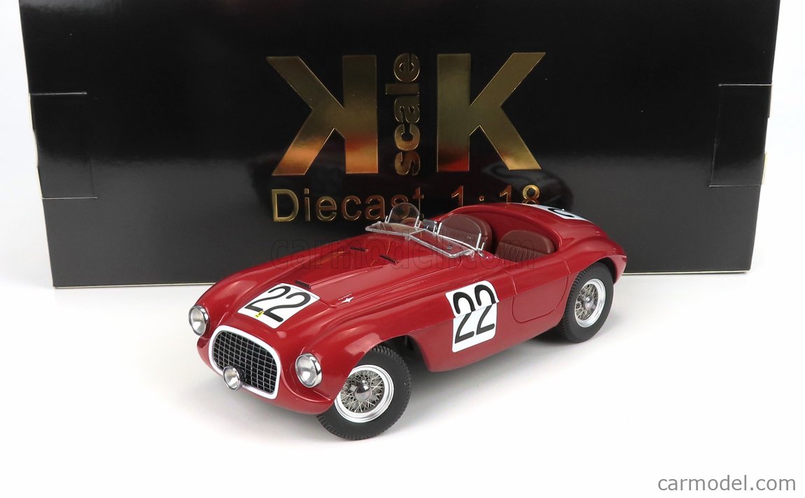 KK SCALE FERRARI 166 MM N.20 WINNER 24 H SPA 1949 CHINETTI-LUCAS 1:18 EUR 110,47 - FR