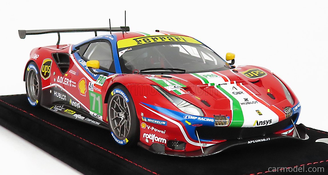 Ferrari 488 GTE AF Corse N°71 – Le Mans 2020 – Looksmart LSLM108 1/43