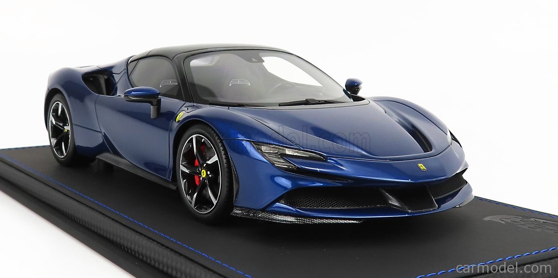 FERRARI - SF90 STRADALE HYBRID SPIDER 1000hp CLOSED ROOF 2020 - CON VETRINA  - WITH SHOWCASE