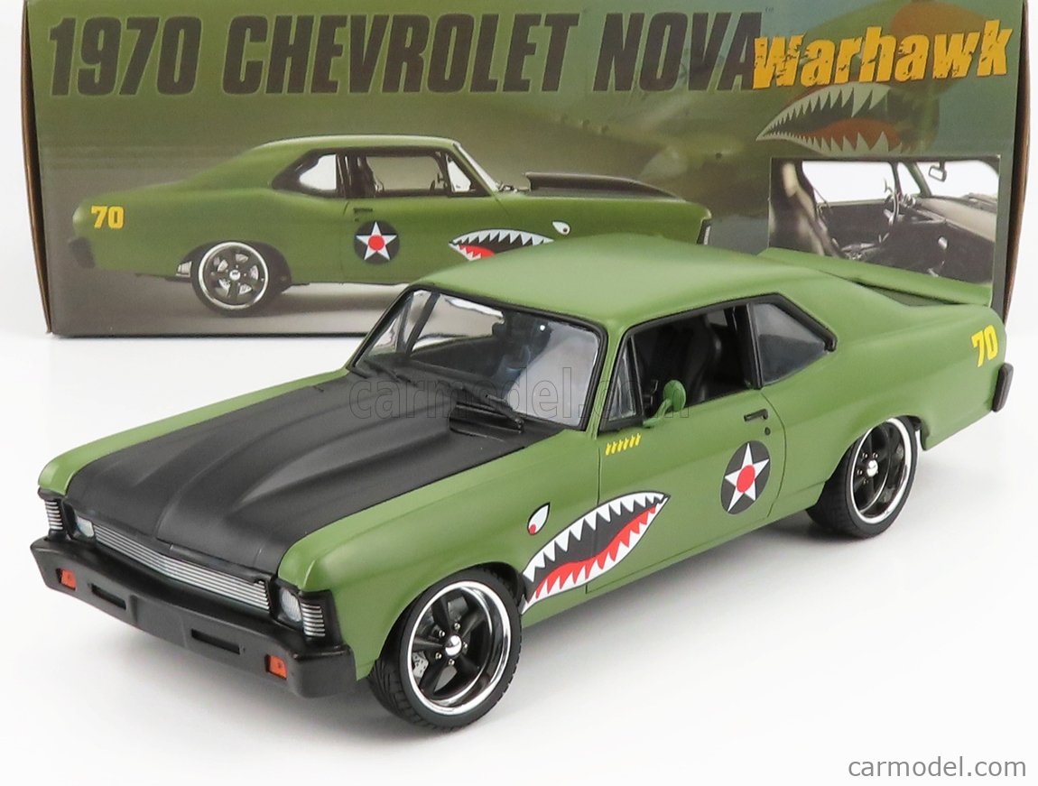 GMP 1:18 1970 CHEVROLET NOVA WARHAWK-