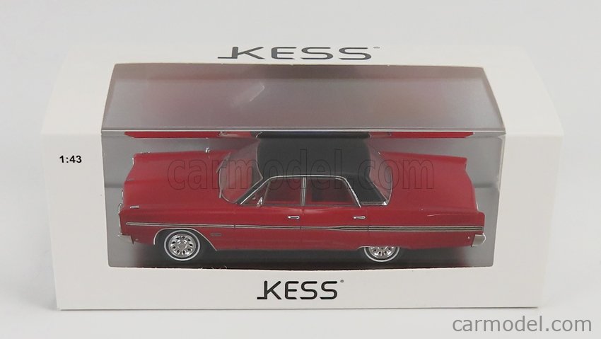 KESS-MODEL KE43053002 Scale 1/43  PLYMOUTH FURY 4-DOOR SEDAN 1968 RED