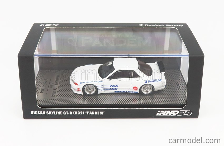 INNO-MODELS IN64-R32P-WHI Scale 1/64 | NISSAN SKYLINE GT-R (R32) PANDEM ...