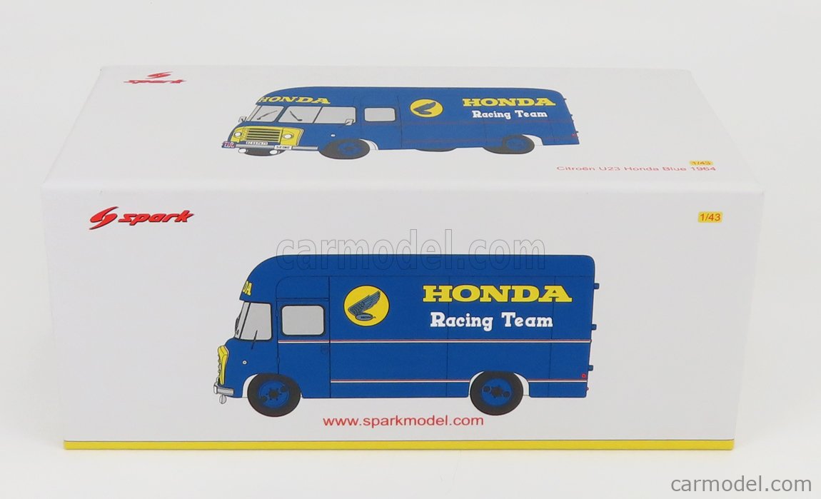 Voiture Miniature de Collection - SPARK 1/43 - CITROEN U23 - Honda Blue