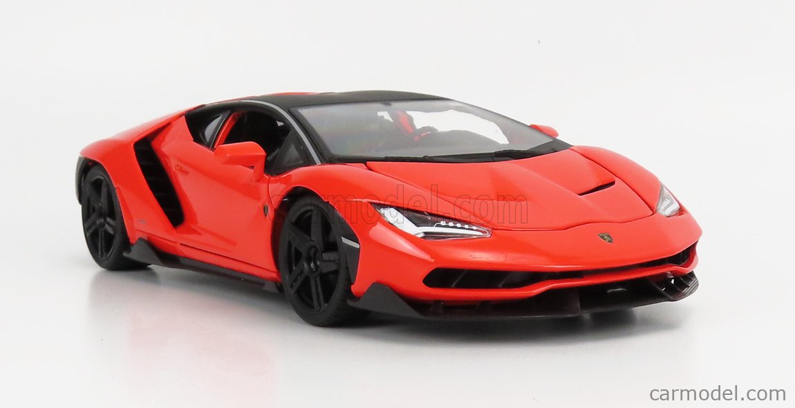 Lamborghini Centenario rojo escala a 1/18 por Maisto 31386