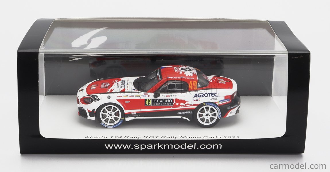 SPARK-MODEL S6701 Scale 1/43 | FIAT 124 RALLY RGT N 49 RALLY MONTECARLO ...