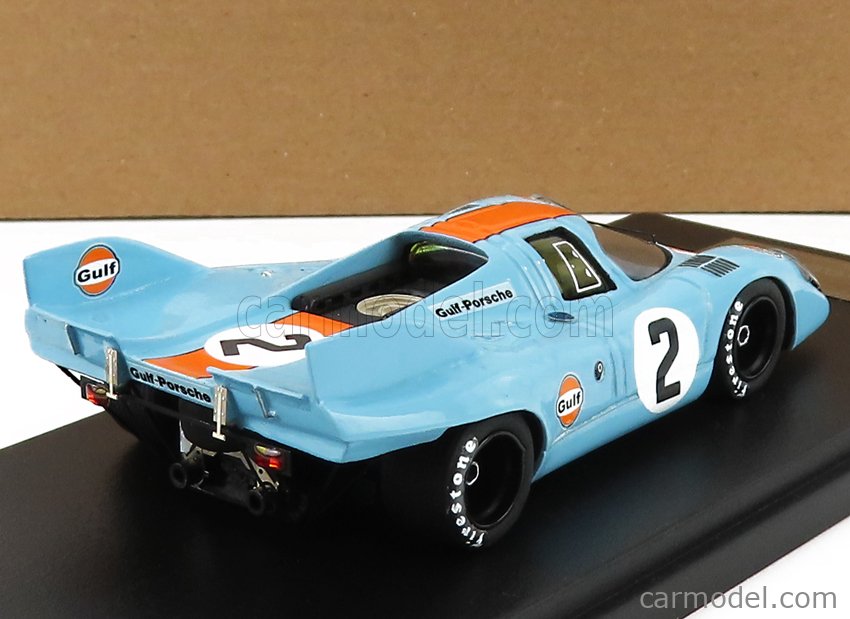 Porsche 917 K Gulf 1 1000 Km De Monza 1971 Siffert Bell Brumm R221b