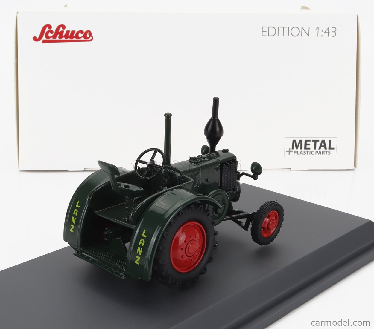 Tracteur Schuco Lanz Bulldog Avec Plateau - Échelle 1/32, Neuf