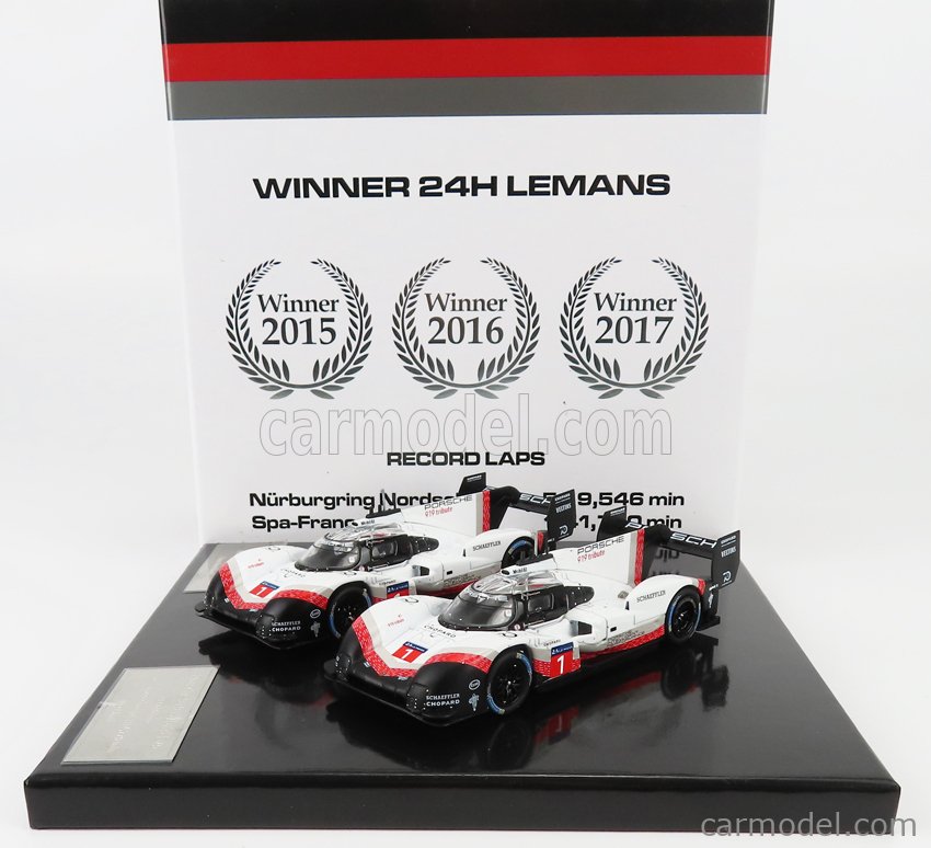 ミニカー 1/43 Porsche 919 Hybrid Tribute Evo. 1/43 Dealer Edition Porsche 919 Hybrid Evo #1 919 Tribute