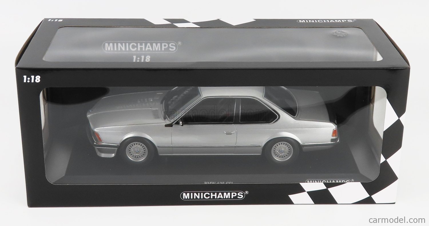 MINICHAMPS 155028107 Scale 1/18 | BMW 635 CSI COUPE 1982 SILVER