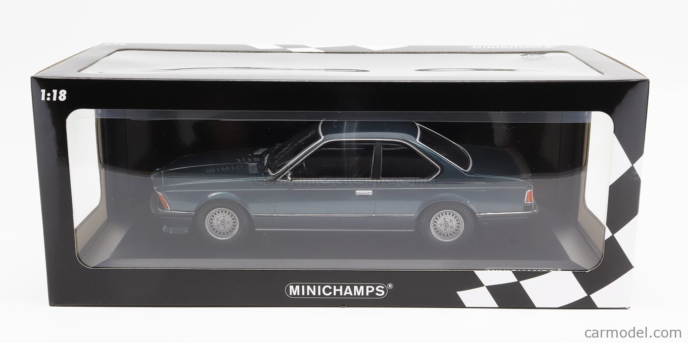 MINICHAMPS 155028108 Scale 1/18 | BMW 635 CSI COUPE 1982 PETROL MET