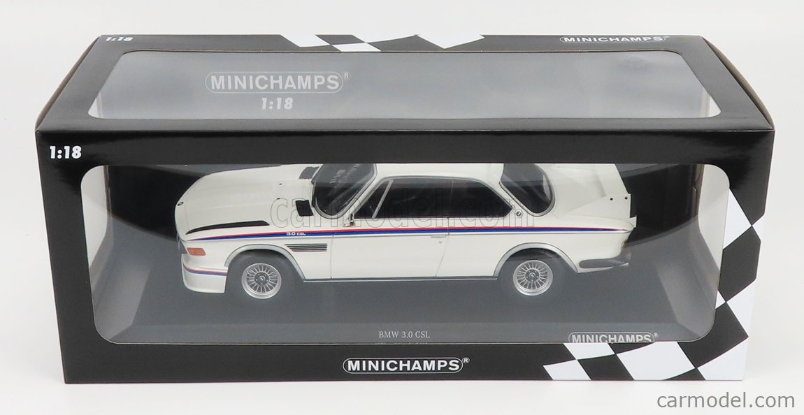 おすすめ BMW 3.0 1973 CSL WHITE 600 1973 CSL MINICHAMPS ホワイト MODEL （1/18 3.0  ミニチャンプス155028136）
