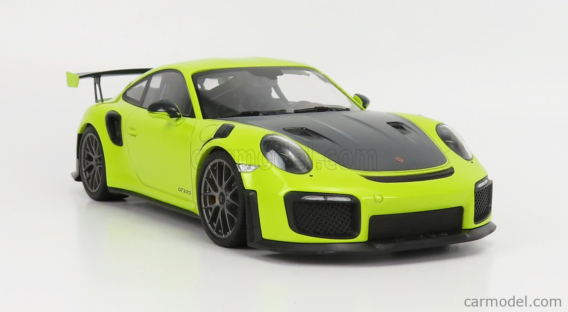 Porsche 911 (991.2) GT2 RS (Acid Green) 1/18 Minichamps 155068309