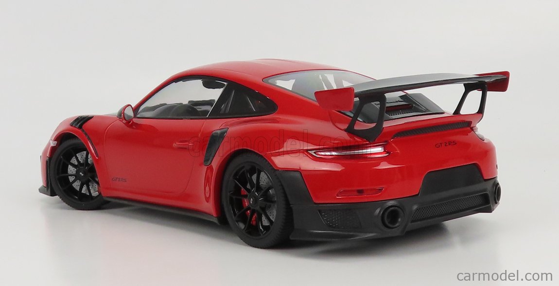 ミニカー　1/18 ポルシェ 911 (991.2) GT2RS 2018(レッド/ブラックホイール) [155068307] Minichamps 1:18 PORSCHE 911 991.2 GT2RS RED WITH BLACK