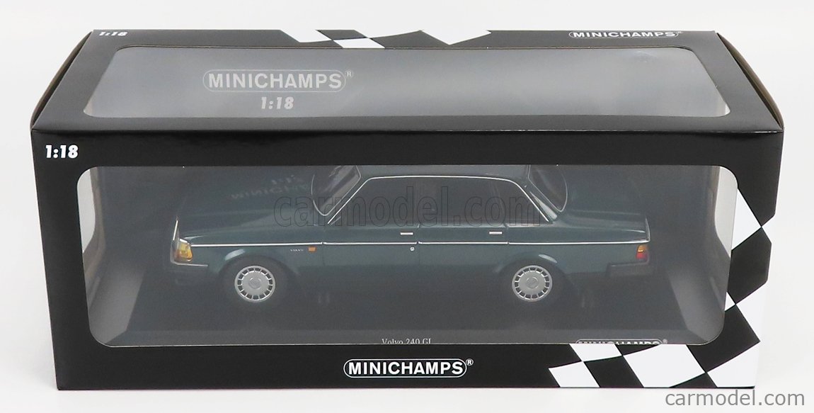 MINICHAMPS 155171407 Scale 1/18 | VOLVO 240GL 1986 PETROL MET