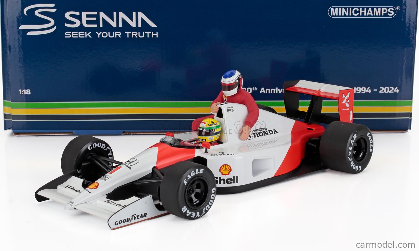 MINICHAMPS 540911828 Scale 1/18 | McLAREN F1 MP4/6 N 1 WORLD